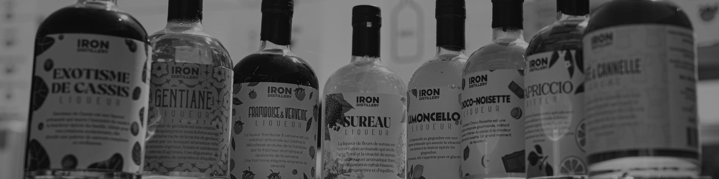 Liqueurs artisanales Iron