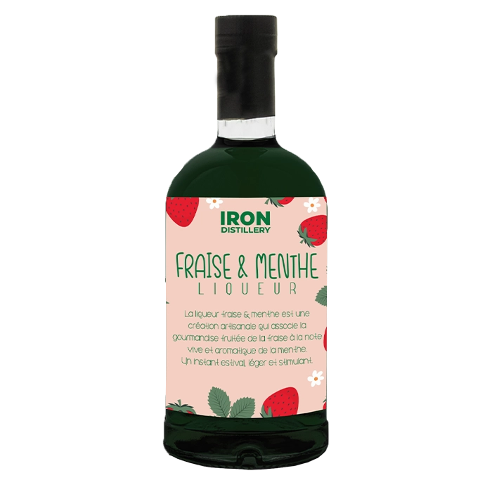 Liqueur Fraise &amp; Menthe - photo 2